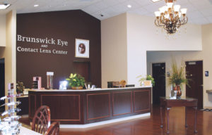 interior of eye care center in Defiance, Ohio | McDonald's Design Build