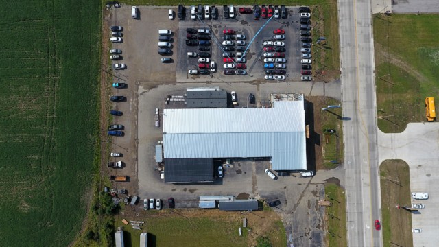 concrete parking lot in Defiance, Ohio | McDonald's Design Build