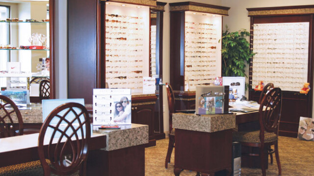 optical center display cases in Defiance, Ohio | McDonald's Design Build